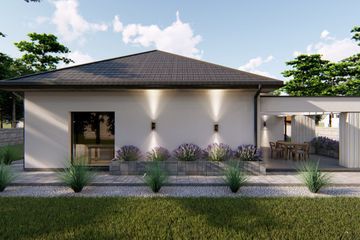  Projekt domu Hamilton 2 (BHC1066) - projekt domu parterowego - Zdjęcie 5