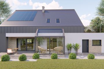  Projekt domu Lizbona (BHC1004) - projekt domu parterowego z poddaszem - Zdjęcie 3