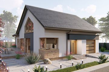  Projekt domu Delia (BHC1012) - projekt domu parterowego - Zdjęcie 1