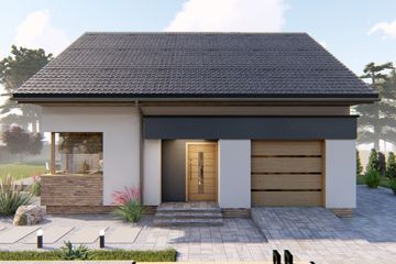  Projekt domu Delia (BHC1012) - projekt domu parterowego - Zdjęcie 2