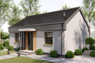  Projekt domu Małomiasteczkowy 1 (BHC1007) - projekt domu parterowego - Zdjęcie 2