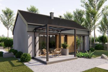  Projekt domu Małomiasteczkowy 1 (BHC1007) - projekt domu parterowego - Zdjęcie 5