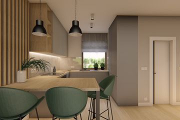  Projekt domu Małomiasteczkowy 1 (BHC1007) - projekt domu parterowego - Zdjęcie 6