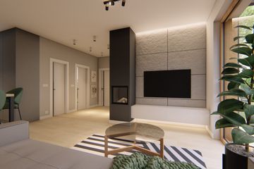  Projekt domu Małomiasteczkowy 1 (BHC1007) - projekt domu parterowego - Zdjęcie 8