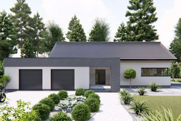  Projekt domu Budva 2 (BHC1067) - projekt domu parterowego - Zdjęcie 1