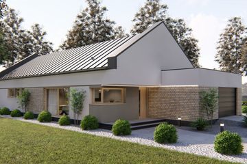  Projekt domu Filadelfia 2 (BHC1068) - projekt domu parterowego - Zdjęcie 1
