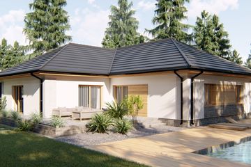  Projekt domu Praga (BHC1013) - projekt domu parterowego - Zdjęcie 3