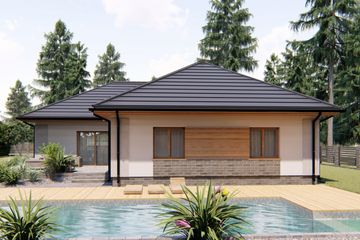  Projekt domu Praga (BHC1013) - projekt domu parterowego - Zdjęcie 4