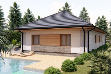  Projekt domu Praga (BHC1013) - projekt domu parterowego - Zdjęcie 5