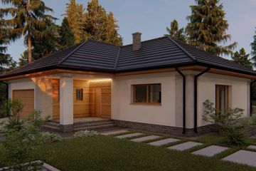  Projekt domu Praga (BHC1013) - projekt domu parterowego - Zdjęcie 9