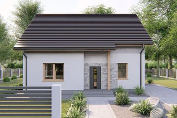  Projekt domu Martin (BHC1036) - projekt domu parterowego z poddaszem - Zdjęcie 1