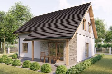  Projekt domu Martin (BHC1036) - projekt domu parterowego z poddaszem - Zdjęcie 5