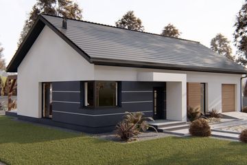  Projekt domu Combe (BHC1001) - projekt domu parterowego - Zdjęcie 2