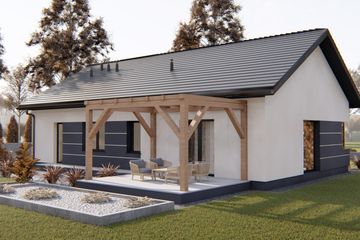  Projekt domu Combe (BHC1001) - projekt domu parterowego - Zdjęcie 3