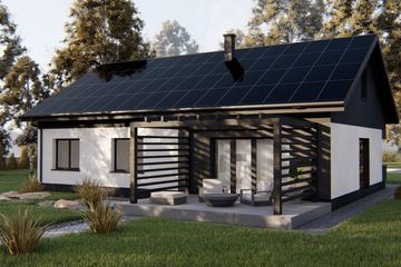  Projekt domu Inverness 4 (BHC1076) - projekt domu parterowego - Zdjęcie 3