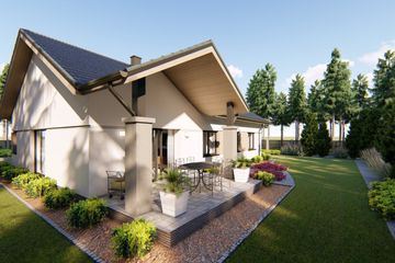  Projekt domu Piryt 3 (BHC1087) - projekt domu parterowego - Zdjęcie 4