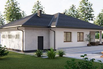  Projekt domu Porto (BHC1038) - projekt domu parterowego - Zdjęcie 5