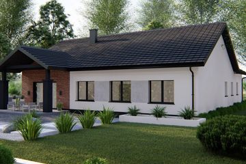  Projekt domu Piryt 2 (BHC1016) - projekt domu parterowego - Zdjęcie 4