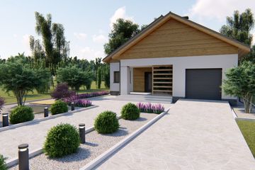  Projekt domu Turda (BHC1050) - projekt domu parterowego - Zdjęcie 5