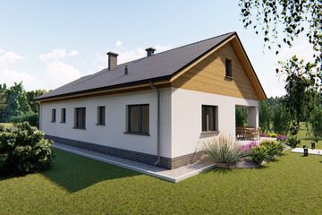  Projekt domu Turda (BHC1050) - projekt domu parterowego - Zdjęcie 3