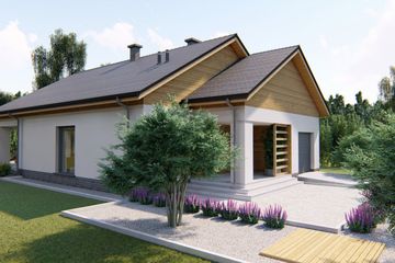  Projekt domu Turda (BHC1050) - projekt domu parterowego - Zdjęcie 2