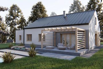  Projekt domu Inverness 3 (BHC1075) - projekt domu parterowego - Zdjęcie 4