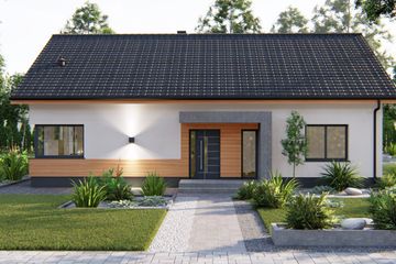  Projekt domu Inverness 2 (BHC1018) - projekt domu parterowego - Zdjęcie 1