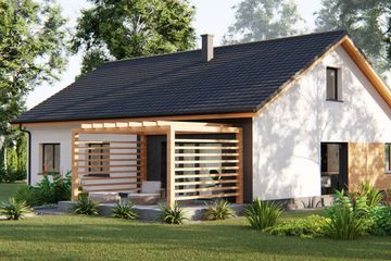  Projekt domu Inverness 2 (BHC1018) - projekt domu parterowego - Zdjęcie 2