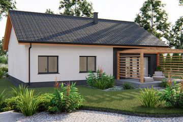  Projekt domu Inverness 2 (BHC1018) - projekt domu parterowego - Zdjęcie 4