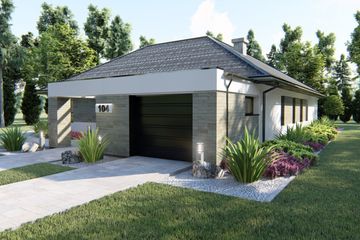  Projekt domu Hamilton (BHC1033) - projekt domu parterowego - Zdjęcie 3