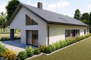  Projekt domu Mostar (BHC1025) - projekt domu parterowego - Zdjęcie 4