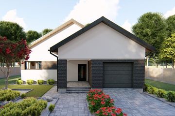  Projekt domu Montenegro (BHC1046) - projekt domu parterowego - Zdjęcie 1