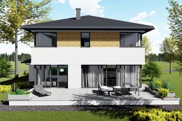  Projekt domu Neapol (BHC1029) - projekt domu z pełnym piętrem - Zdjęcie 3