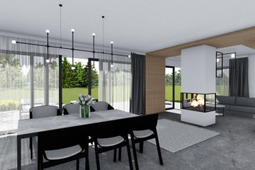  Projekt domu Neapol (BHC1029) - projekt domu z pełnym piętrem - Zdjęcie 5