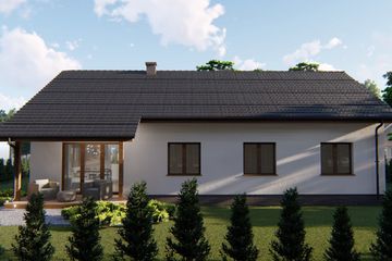  Projekt domu Baryt (BHC1021) - projekt domu parterowego - Zdjęcie 5