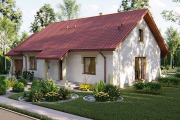  Projekt domu Edam (BHC1051) - projekt domu parterowego - Zdjęcie 4