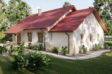  Projekt domu Edam (BHC1051) - projekt domu parterowego - Zdjęcie 6