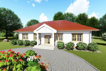  Projekt domu w Toskanii (BHC1052) - projekt domu parterowego - Zdjęcie 2