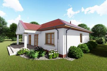  Projekt domu w Toskanii (BHC1052) - projekt domu parterowego - Zdjęcie 5