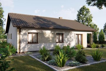  Projekt domu Migmatyt (BHC1056) - projekt domu parterowego - Zdjęcie 4