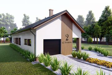  Projekt domu Bursztyn 2 (G1) (BHC1092) - projekt domu parterowego - Zdjęcie 3