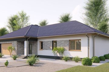  Projekt domu Pegmatyt (BHC1089) - projekt domu parterowego - Zdjęcie 3