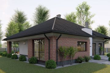  Projekt domu Galena (BHC1041) - projekt domu parterowego - Zdjęcie 3