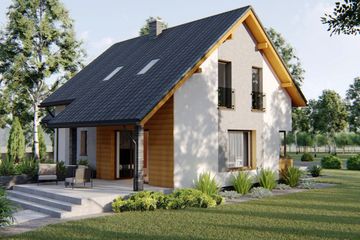  Projekt domu nad Padem (BHC1047) - projekt domu parterowego z poddaszem - Zdjęcie 3