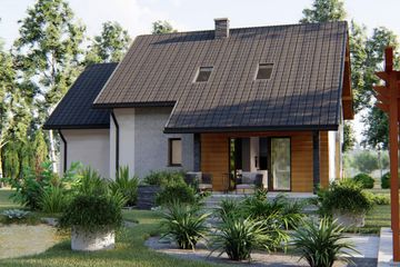  Projekt domu nad Padem (BHC1047) - projekt domu parterowego z poddaszem - Zdjęcie 5