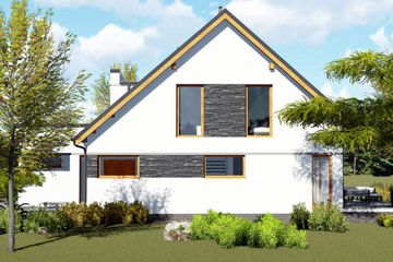  Projekt domu Santos (BHC1049) - projekt domu parterowego z poddaszem - Zdjęcie 3