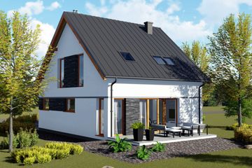  Projekt domu Santos (BHC1049) - projekt domu parterowego z poddaszem - Zdjęcie 4