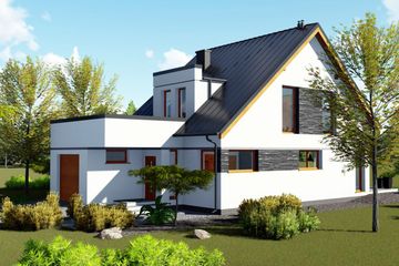  Projekt domu Santos (BHC1049) - projekt domu parterowego z poddaszem - Zdjęcie 5