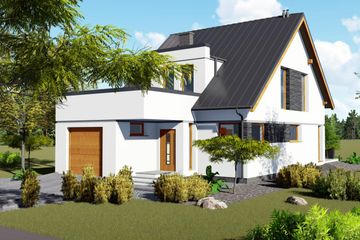  Projekt domu Santos (BHC1049) - projekt domu parterowego z poddaszem - Zdjęcie 6