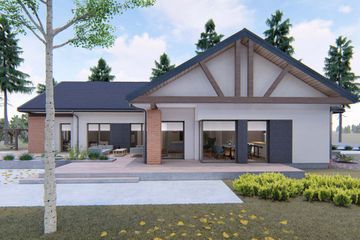  Projekt domu Kalcyt (BHC1059) - projekt domu parterowego - Zdjęcie 1